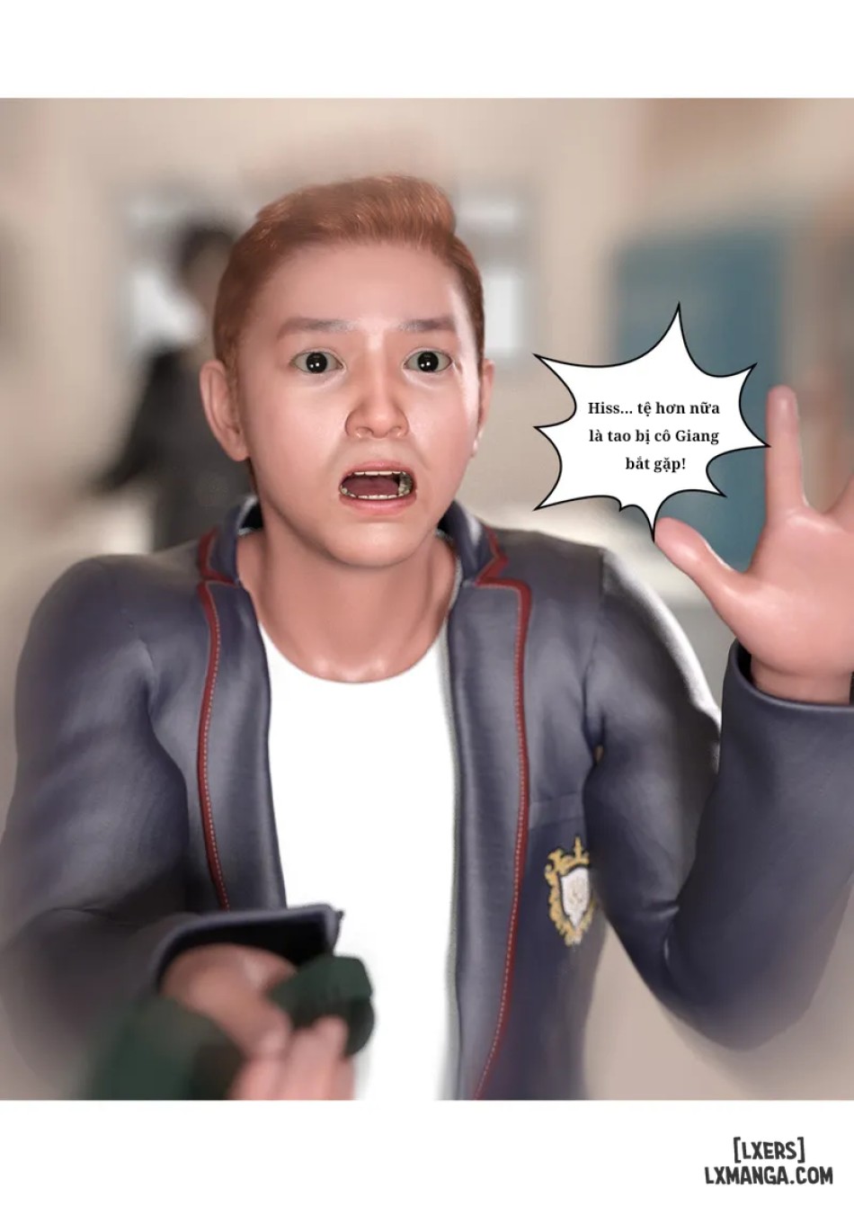 Mẹ tôi bị thằng bạn chơi. 