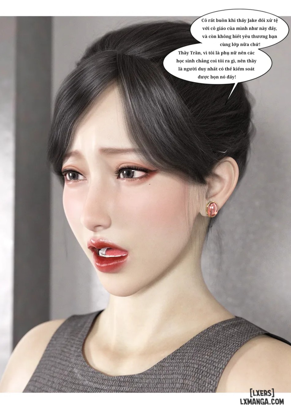 Mẹ tôi bị thằng bạn chơi. 