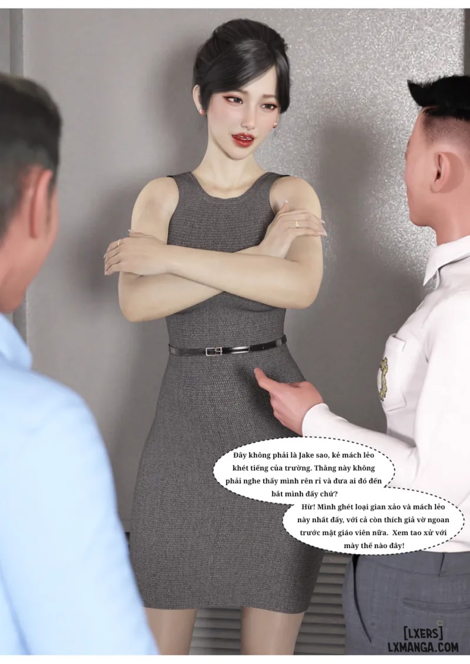 Mẹ tôi bị thằng bạn chơi. 