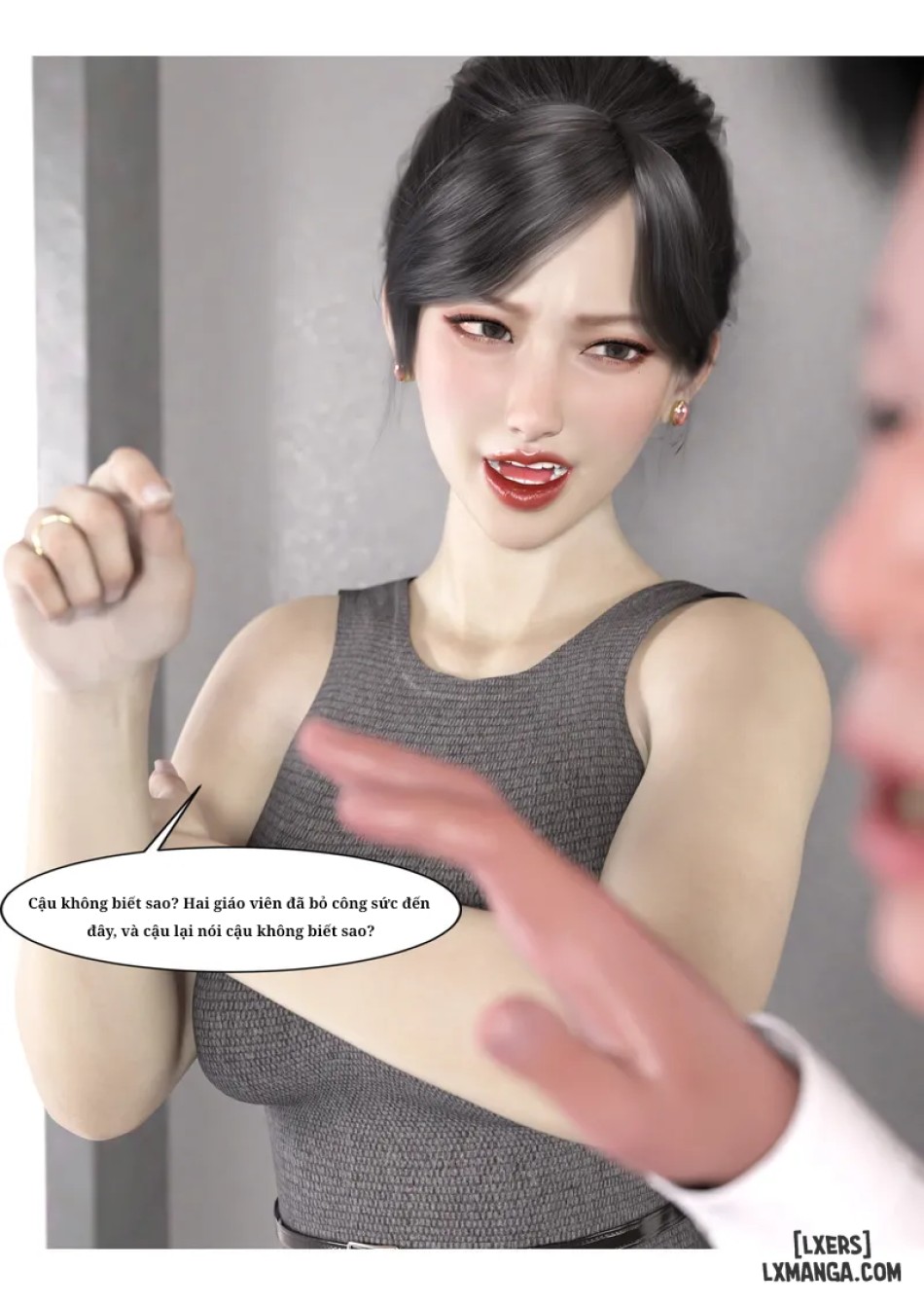 Mẹ tôi bị thằng bạn chơi. 