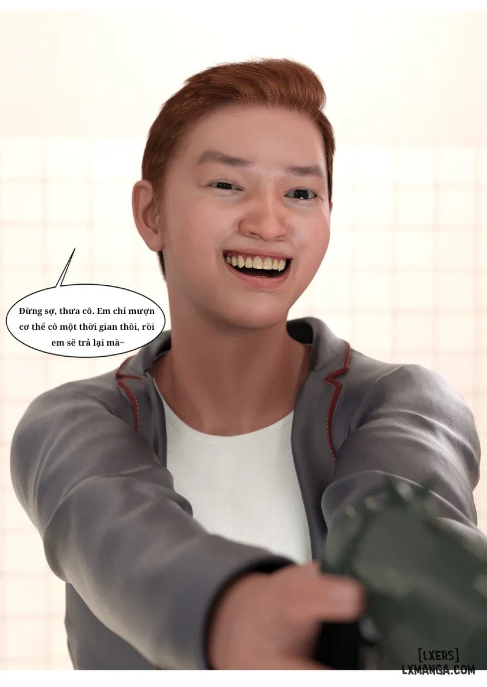 Mẹ tôi bị thằng bạn chơi. 