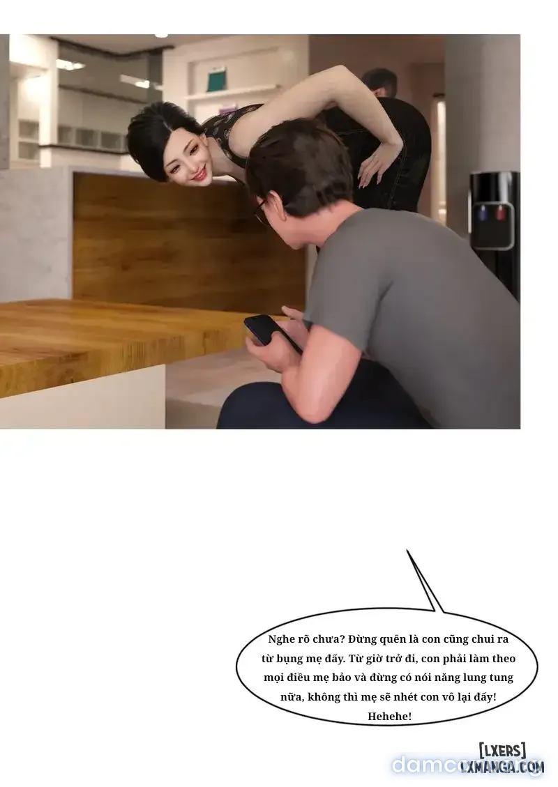 Mẹ tôi bị thằng bạn chơi. 