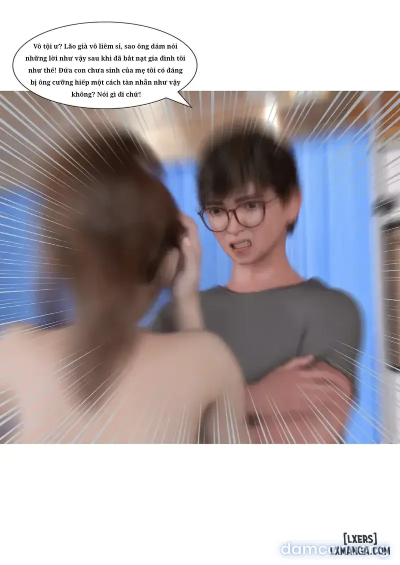 Mẹ tôi bị thằng bạn chơi. 