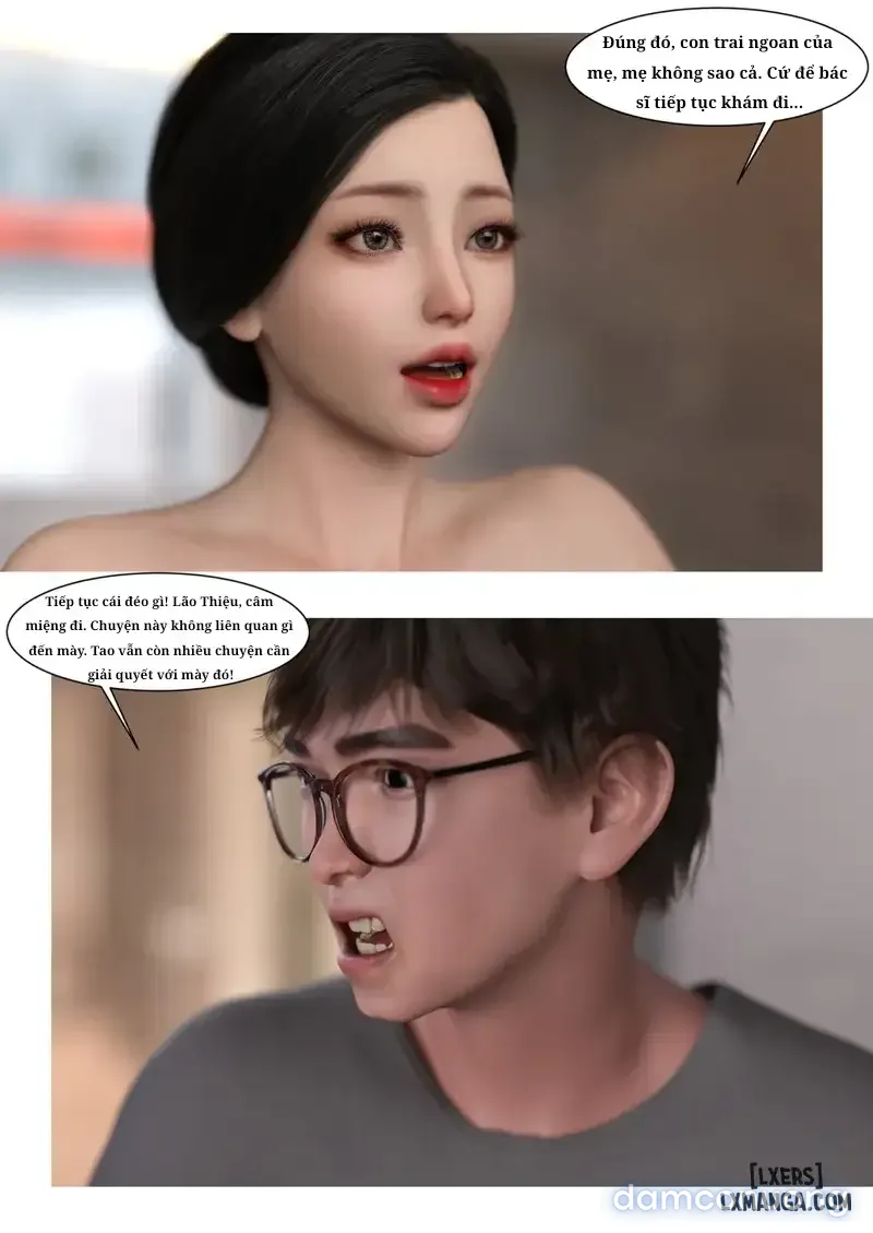 Mẹ tôi bị thằng bạn chơi. 