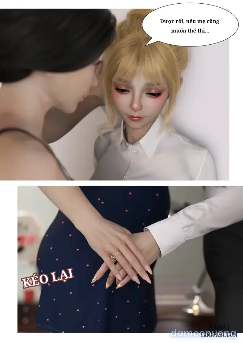 Mẹ tôi bị thằng bạn chơi. 