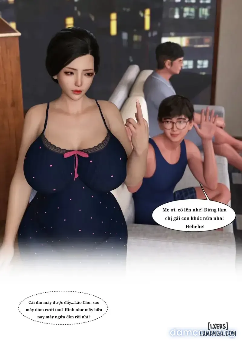 Mẹ tôi bị thằng bạn chơi. 
