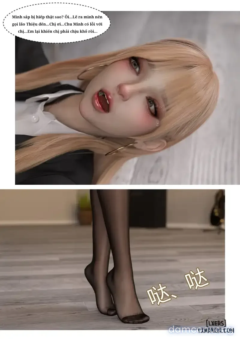 Mẹ tôi bị thằng bạn chơi. 