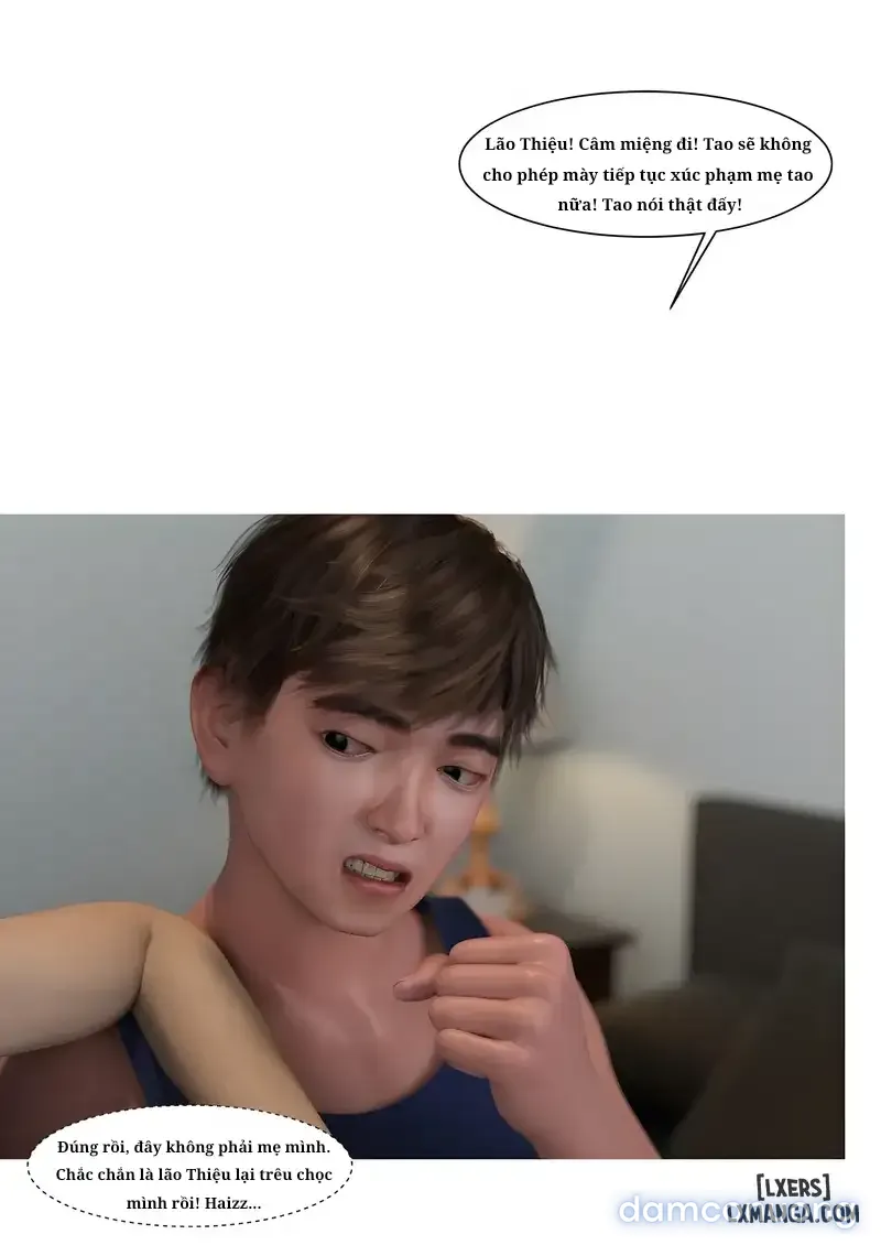 Mẹ tôi bị thằng bạn chơi. 