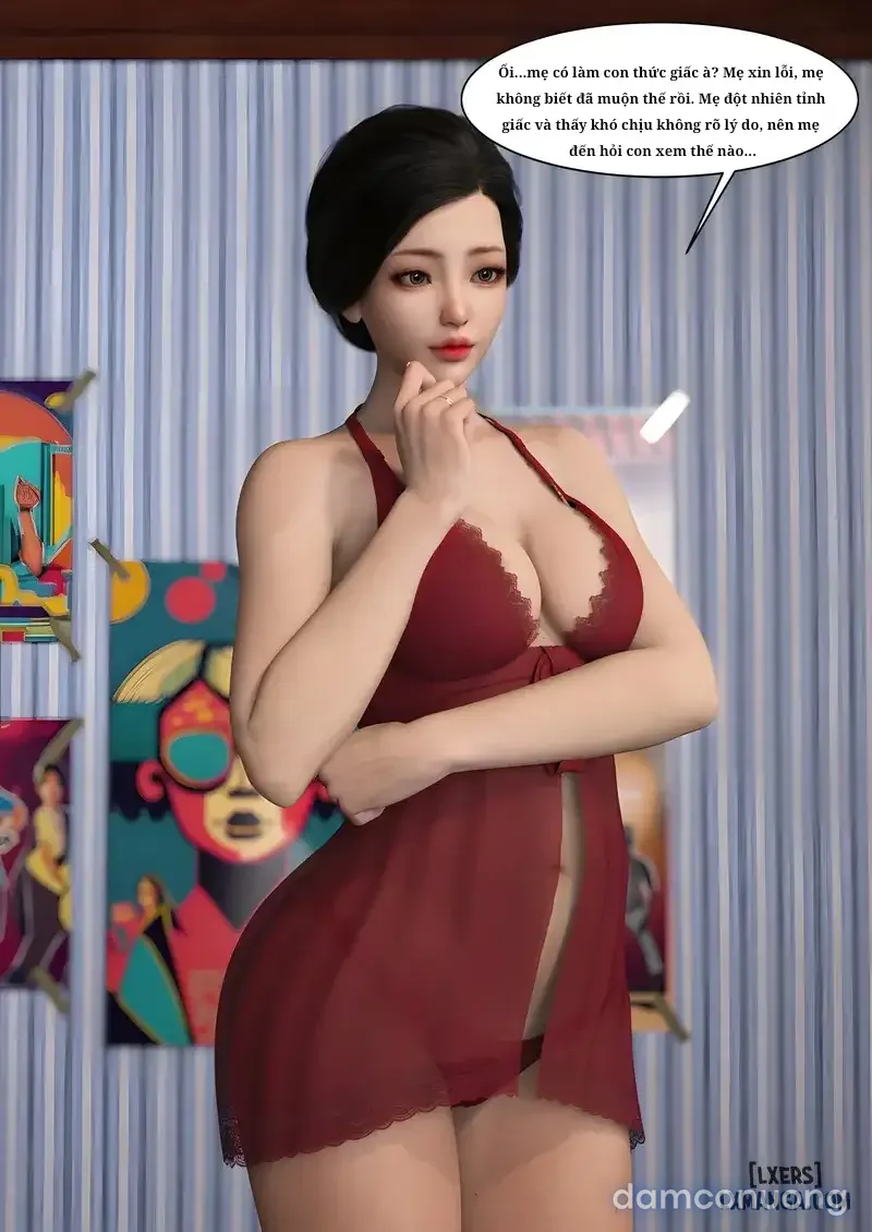 Mẹ tôi bị thằng bạn chơi. 