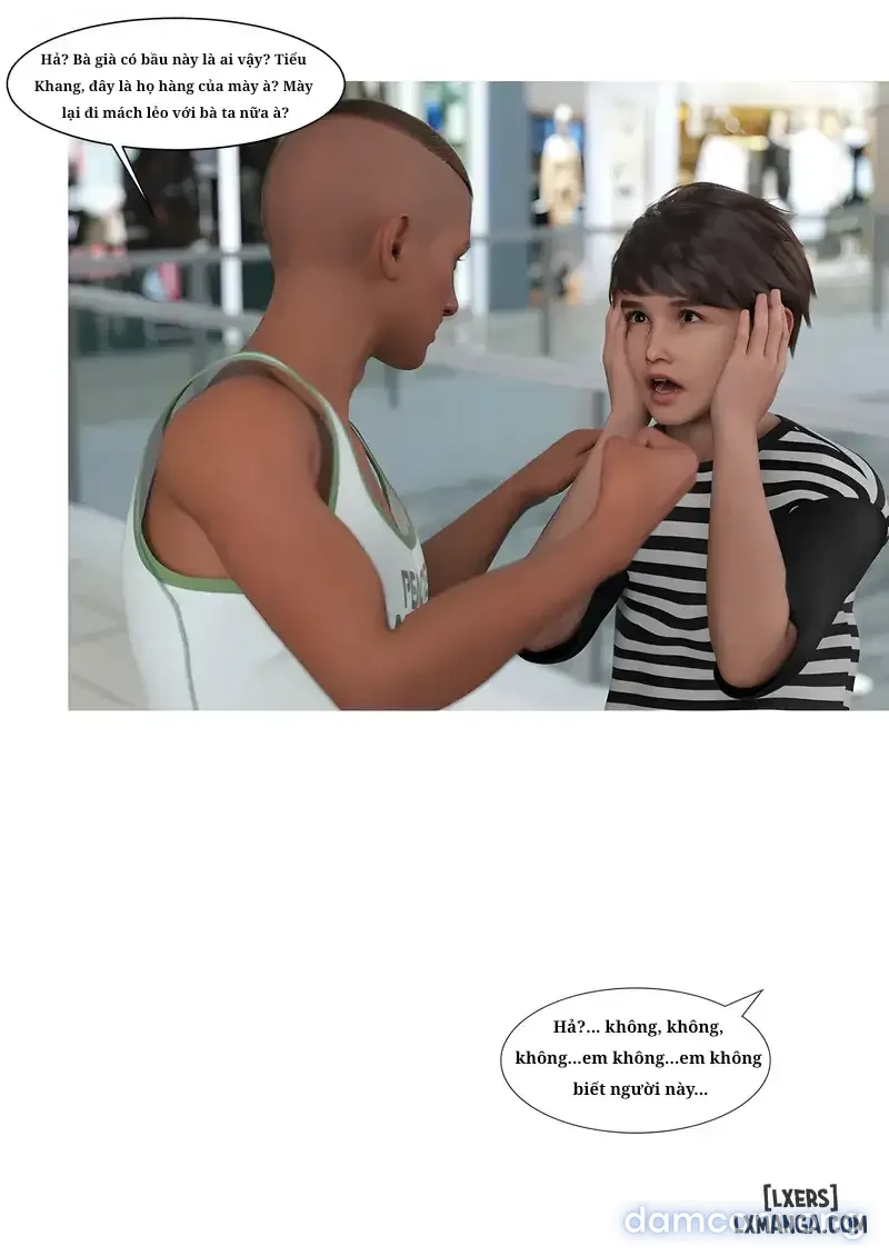 Mẹ tôi bị thằng bạn chơi. 