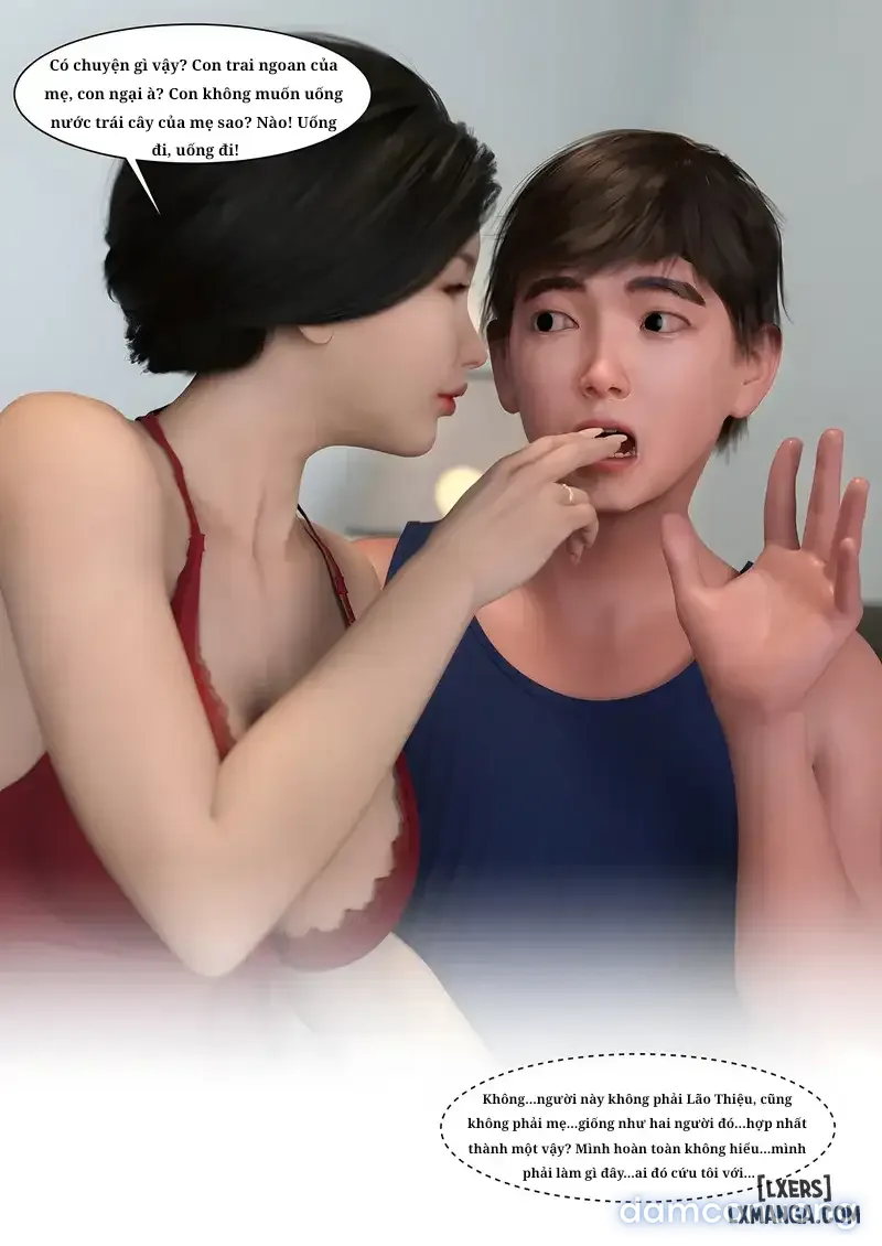 Mẹ tôi bị thằng bạn chơi. 