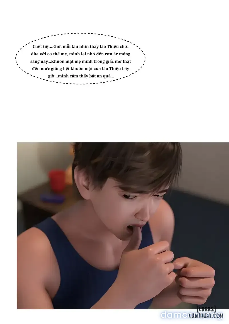 Mẹ tôi bị thằng bạn chơi. 