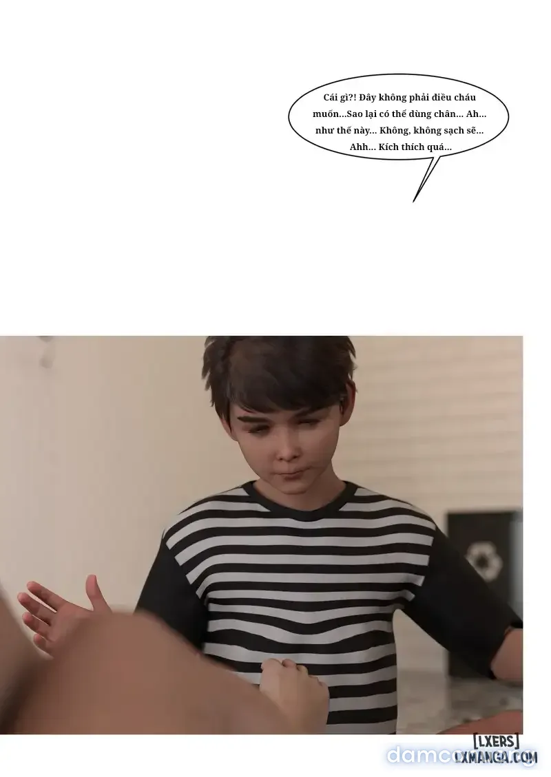 Mẹ tôi bị thằng bạn chơi. 