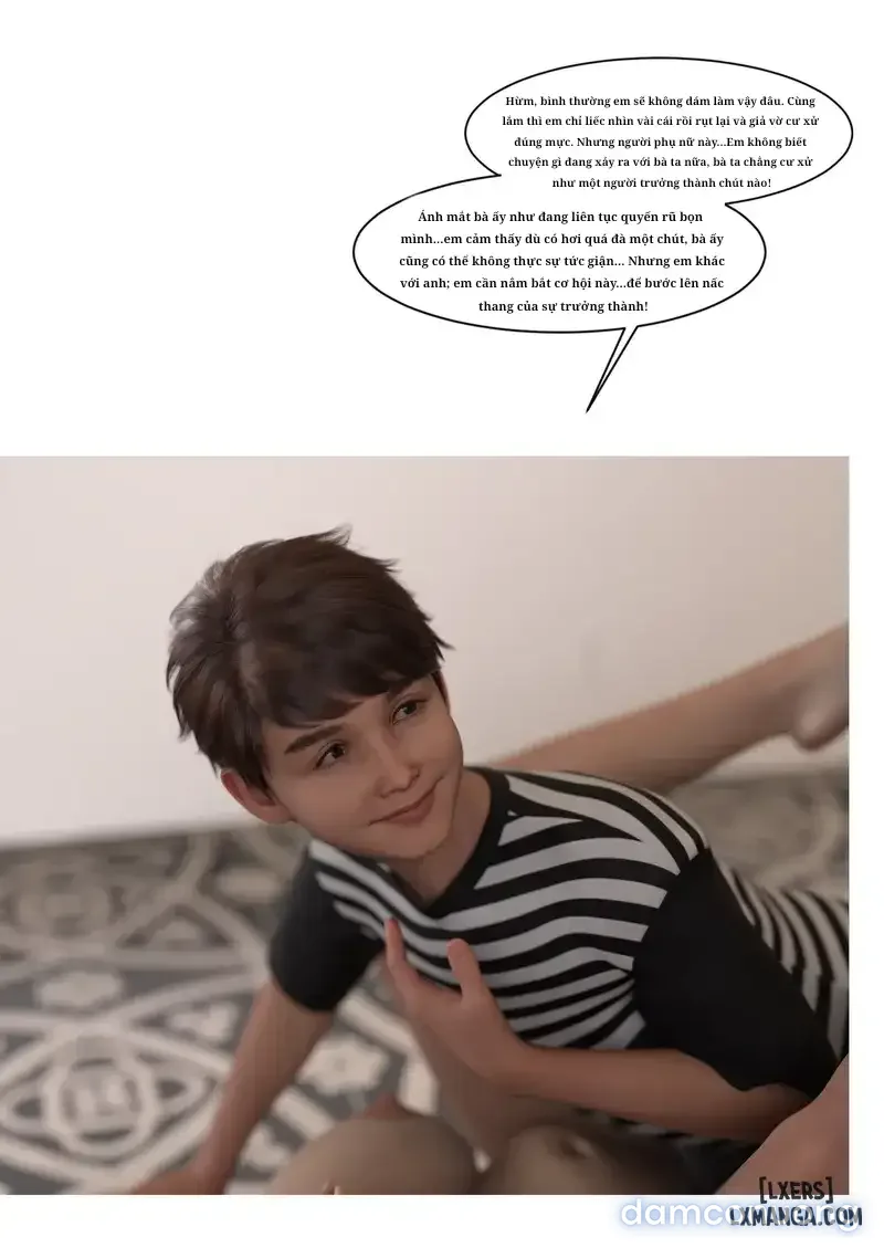 Mẹ tôi bị thằng bạn chơi. 