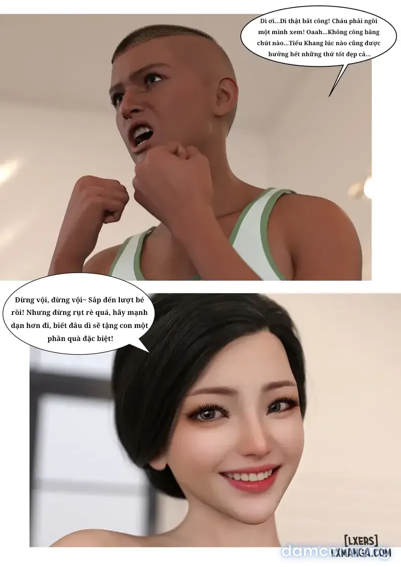Mẹ tôi bị thằng bạn chơi. 