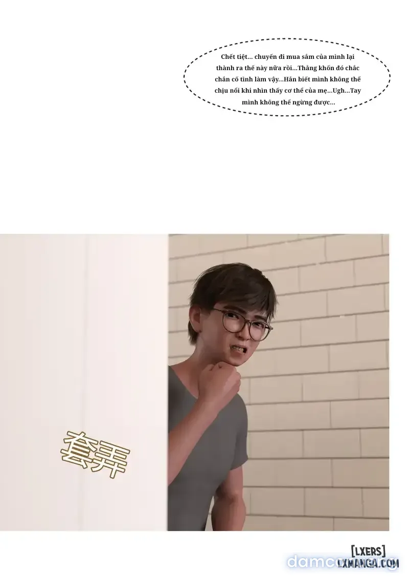 Mẹ tôi bị thằng bạn chơi. 