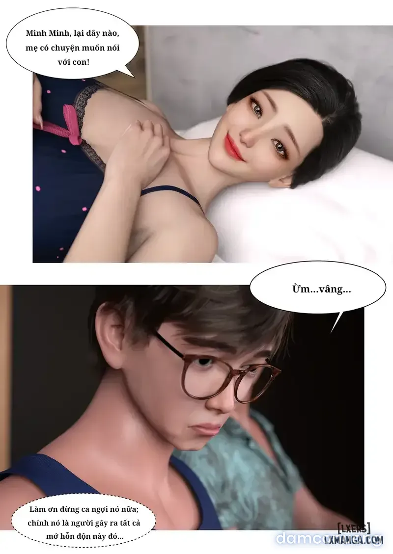 Mẹ tôi bị thằng bạn chơi. 