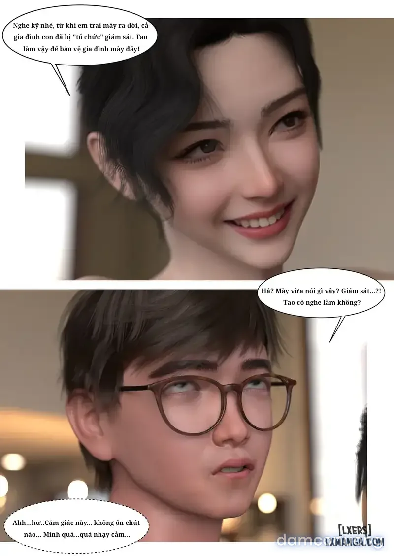 Mẹ tôi bị thằng bạn chơi. 