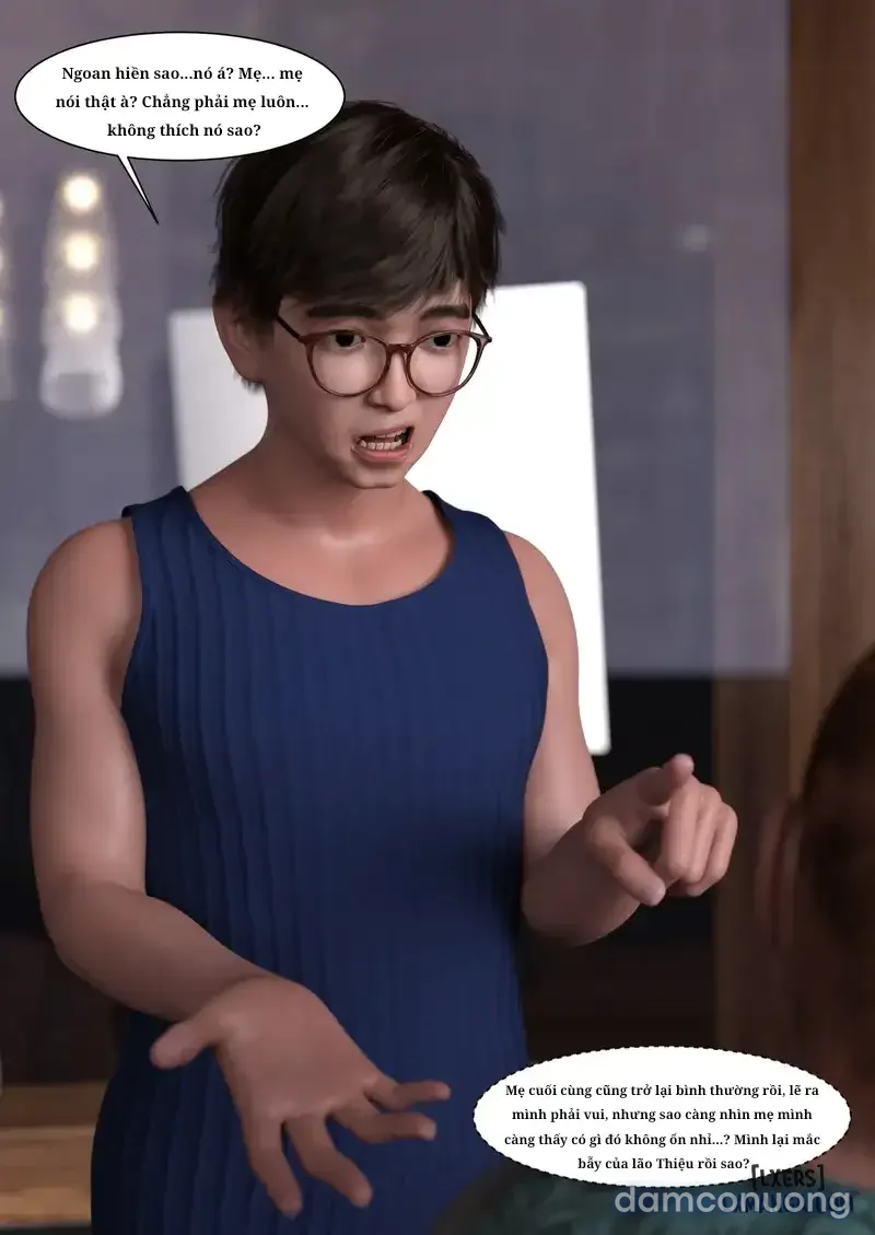 Mẹ tôi bị thằng bạn chơi. 