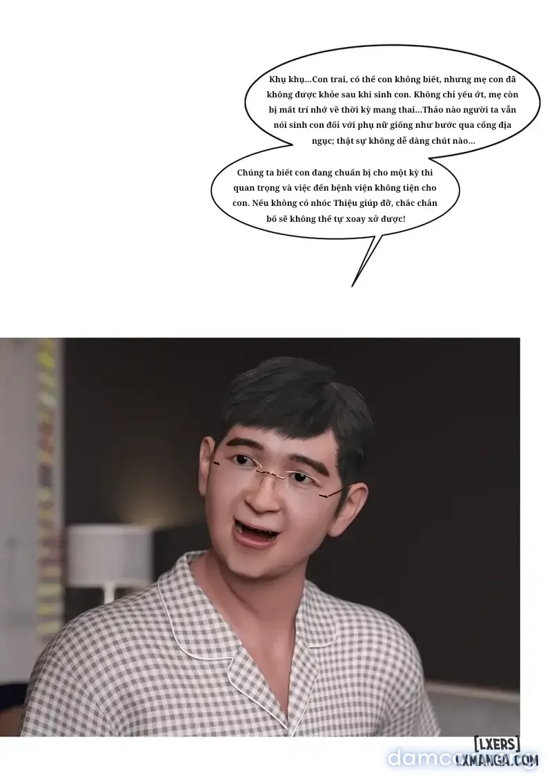 Mẹ tôi bị thằng bạn chơi. 