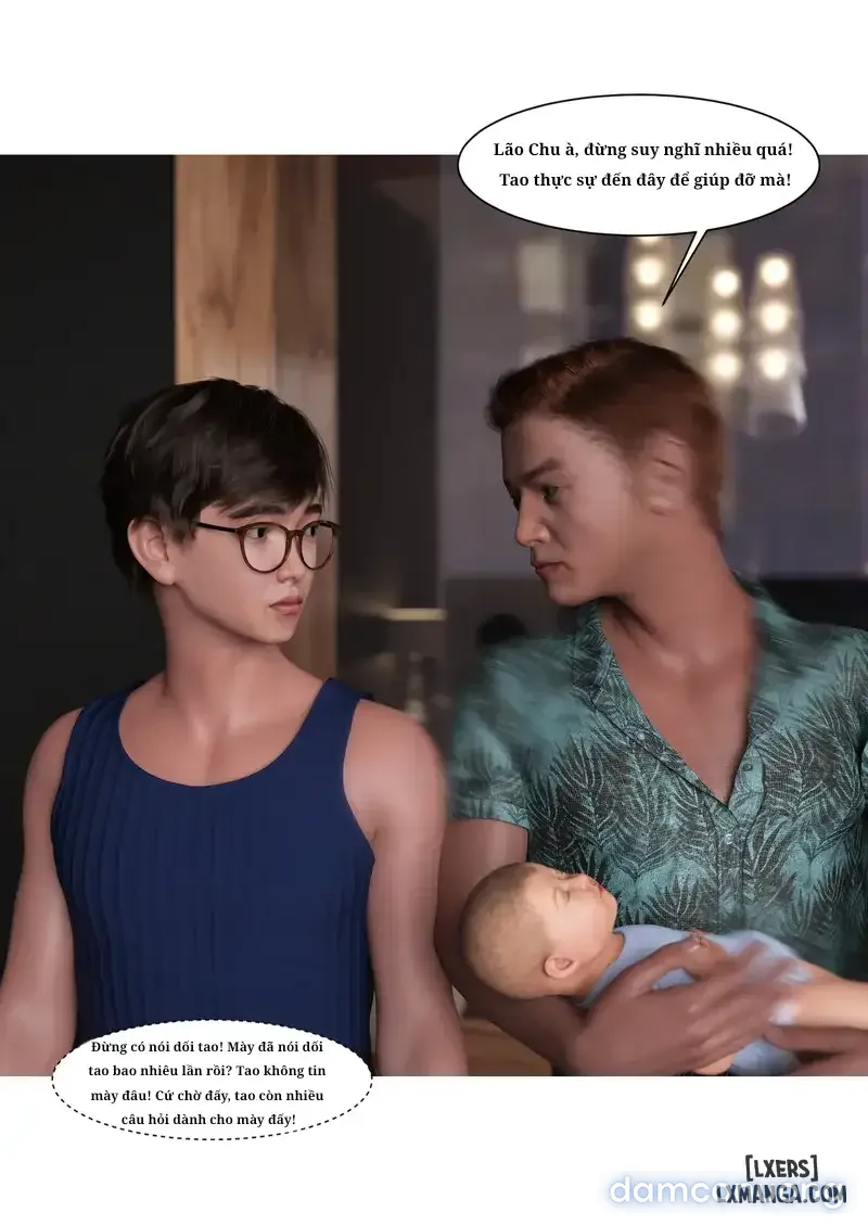 Mẹ tôi bị thằng bạn chơi. 