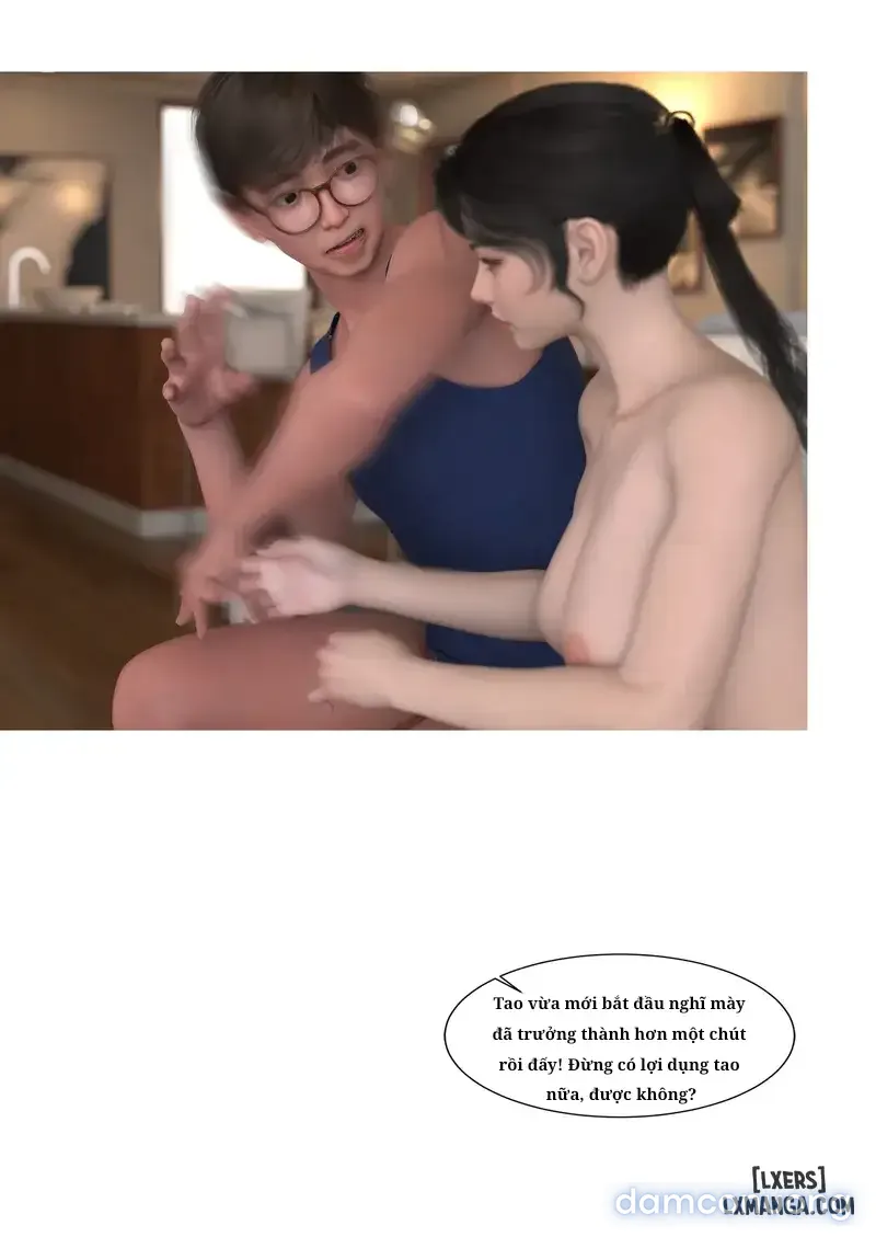 Mẹ tôi bị thằng bạn chơi. 