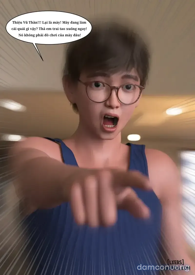 Mẹ tôi bị thằng bạn chơi. 