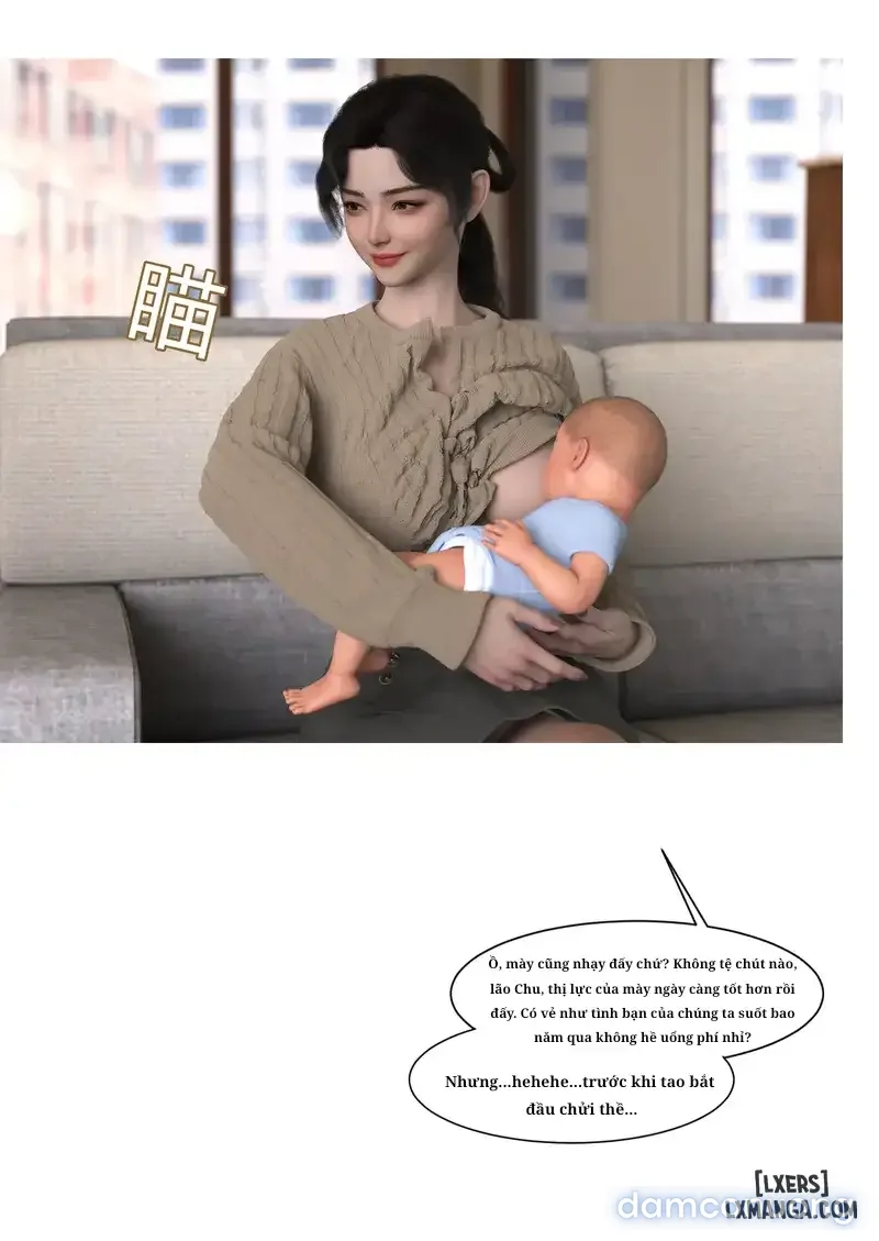 Mẹ tôi bị thằng bạn chơi. 