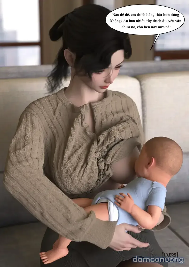 Mẹ tôi bị thằng bạn chơi. 