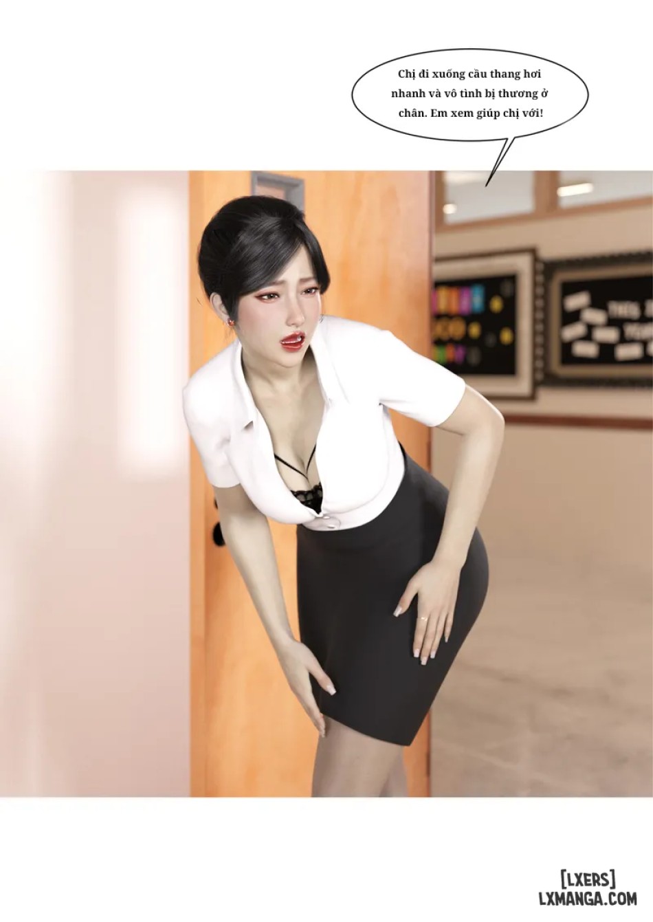 Mẹ tôi bị thằng bạn chơi. 
