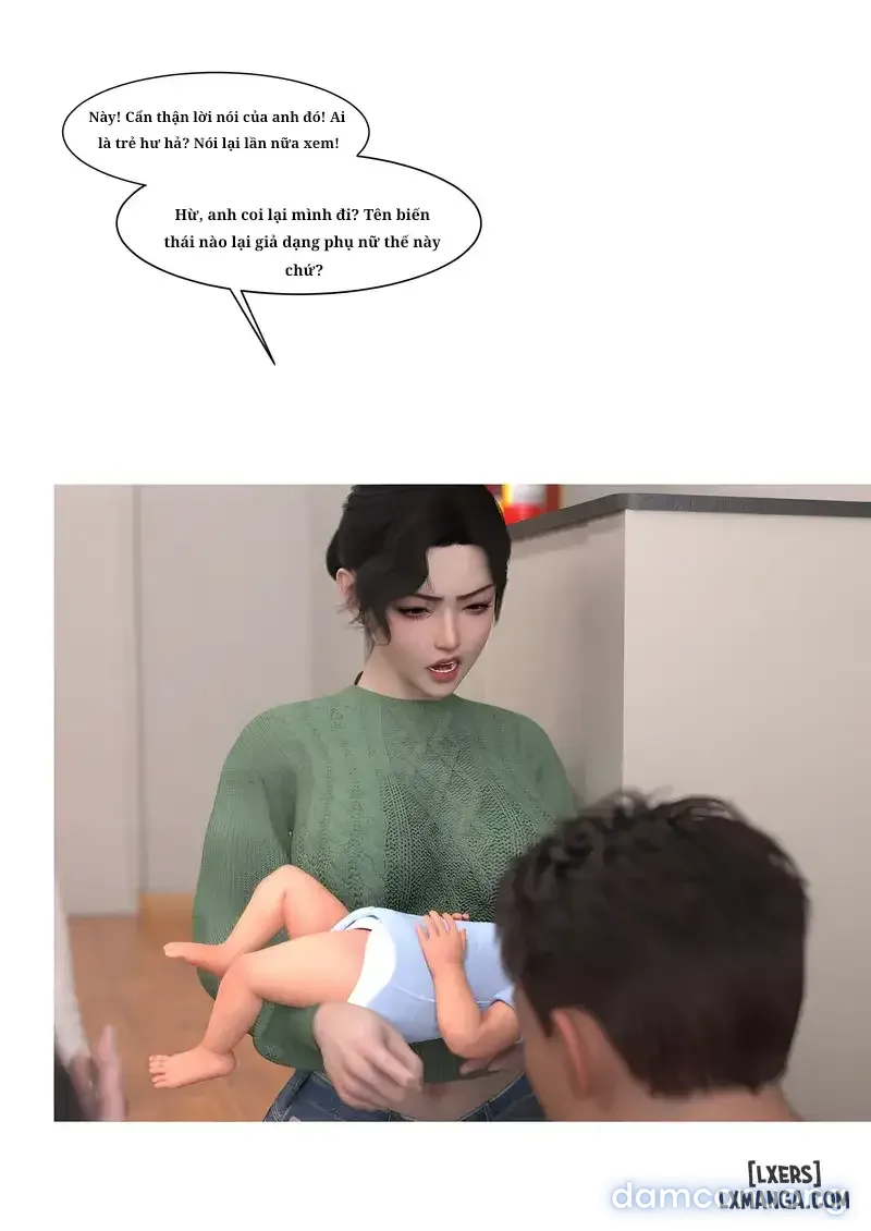 Mẹ tôi bị thằng bạn chơi. 