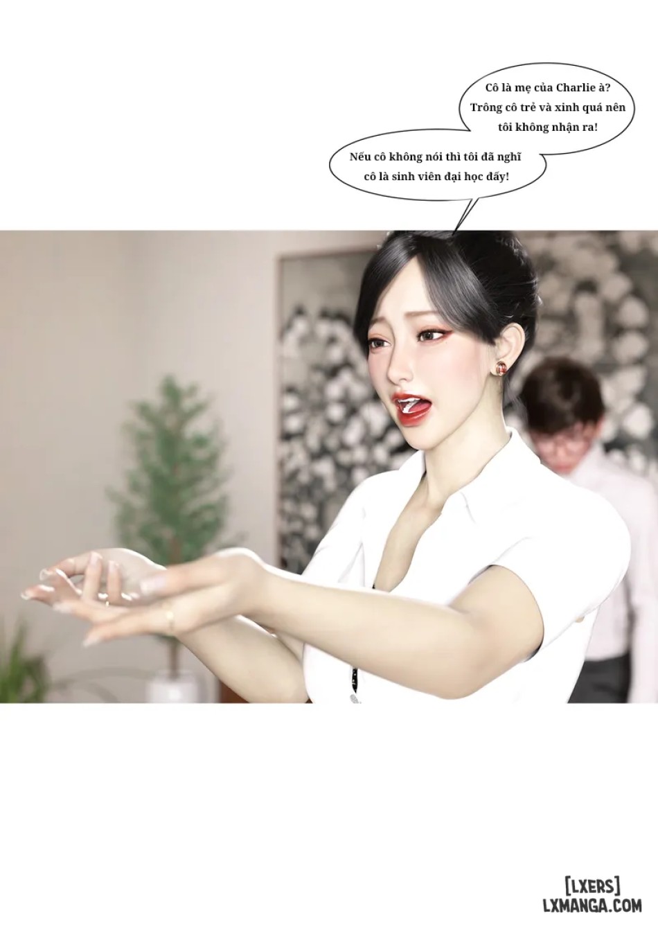 Mẹ tôi bị thằng bạn chơi. 