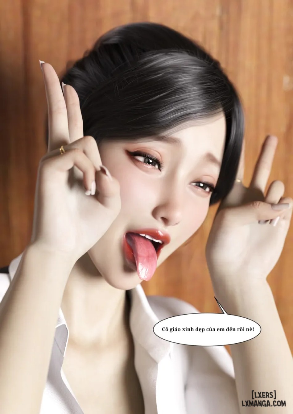 Mẹ tôi bị thằng bạn chơi. 