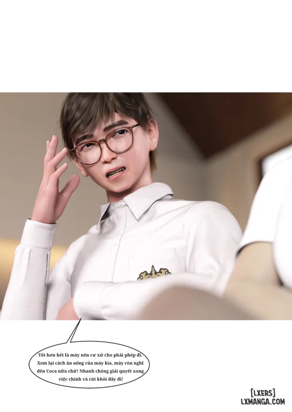 Mẹ tôi bị thằng bạn chơi. 