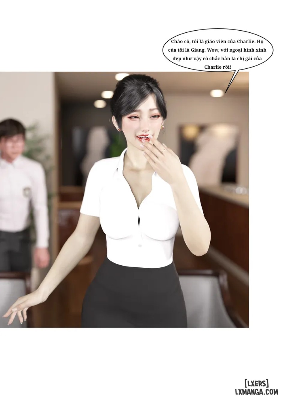 Mẹ tôi bị thằng bạn chơi. 