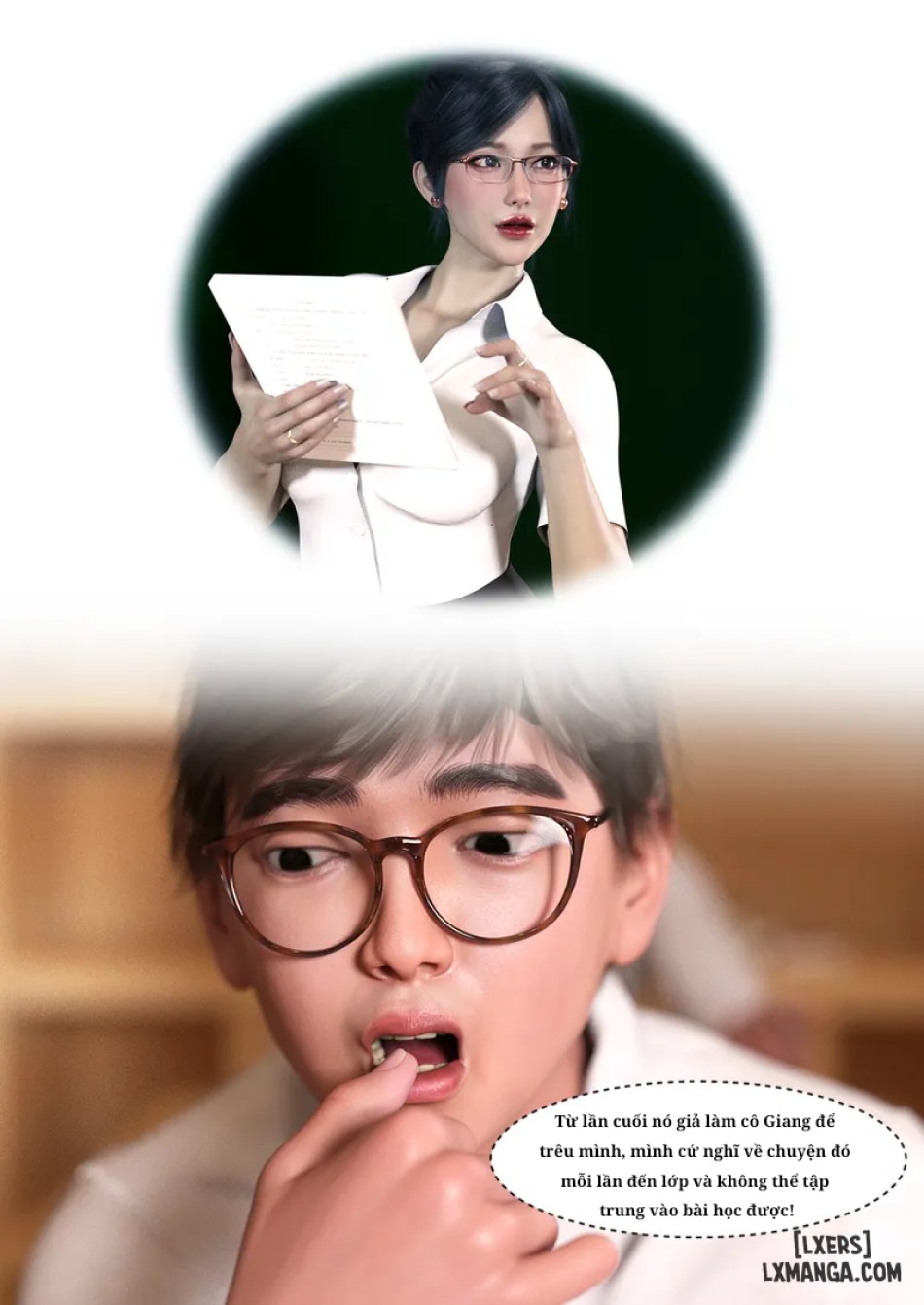 Mẹ tôi bị thằng bạn chơi. 