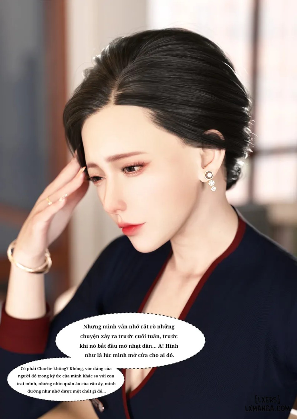 Mẹ tôi bị thằng bạn chơi. 