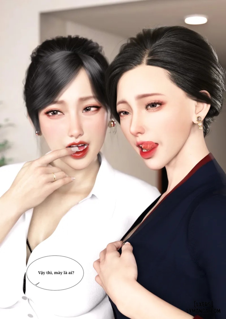 Mẹ tôi bị thằng bạn chơi. 