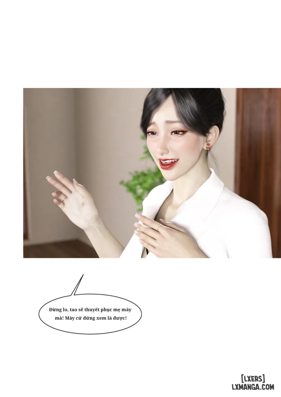 Mẹ tôi bị thằng bạn chơi. 