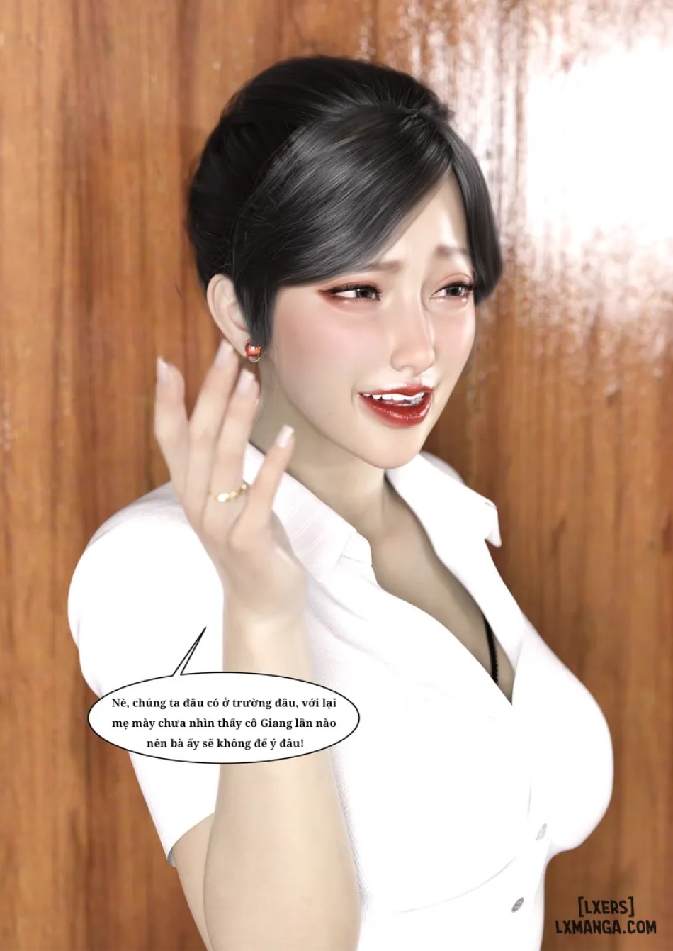Mẹ tôi bị thằng bạn chơi. 
