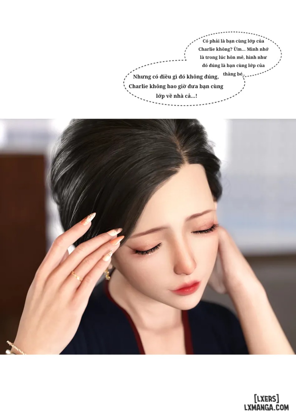 Mẹ tôi bị thằng bạn chơi. 