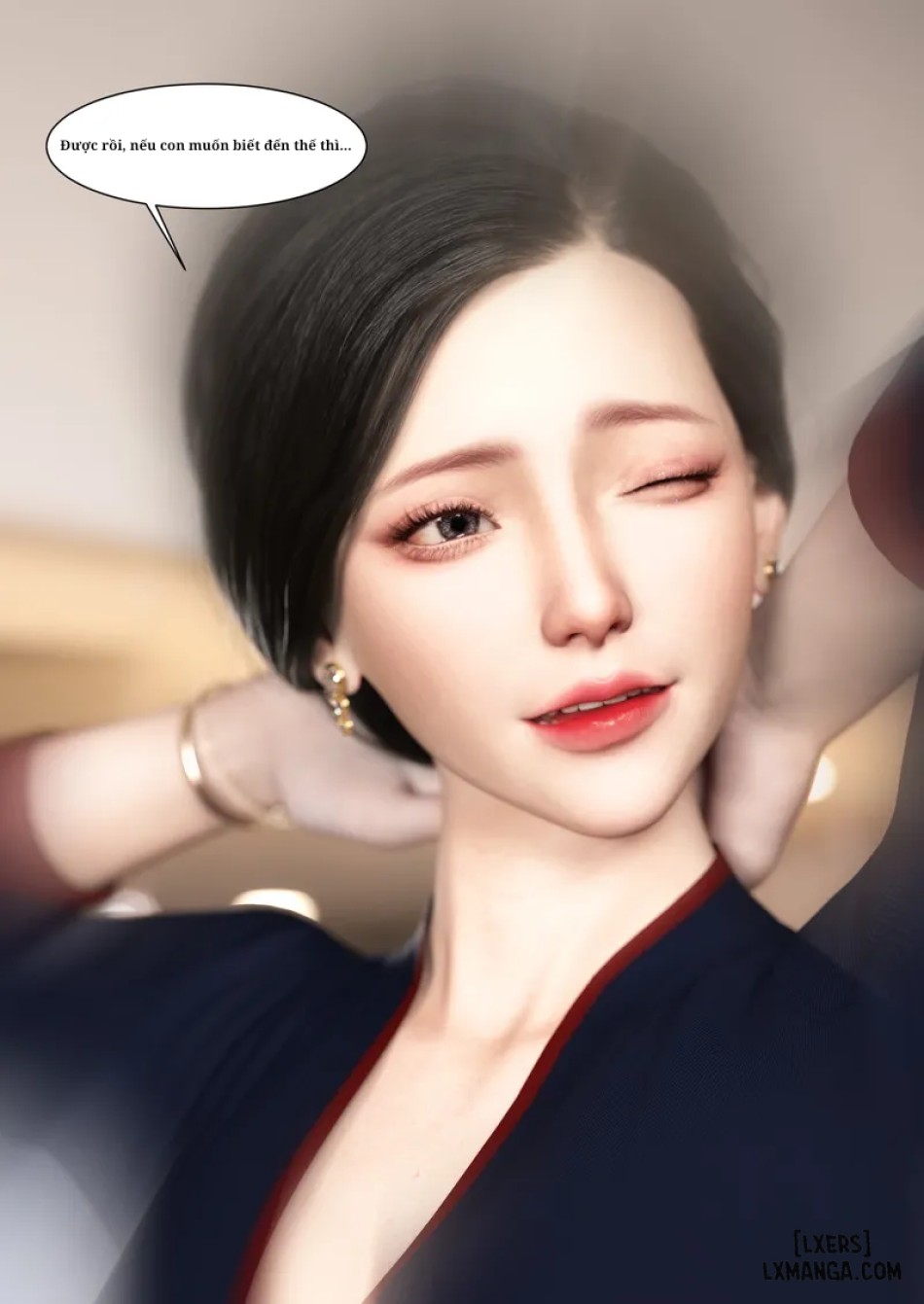 Mẹ tôi bị thằng bạn chơi. 
