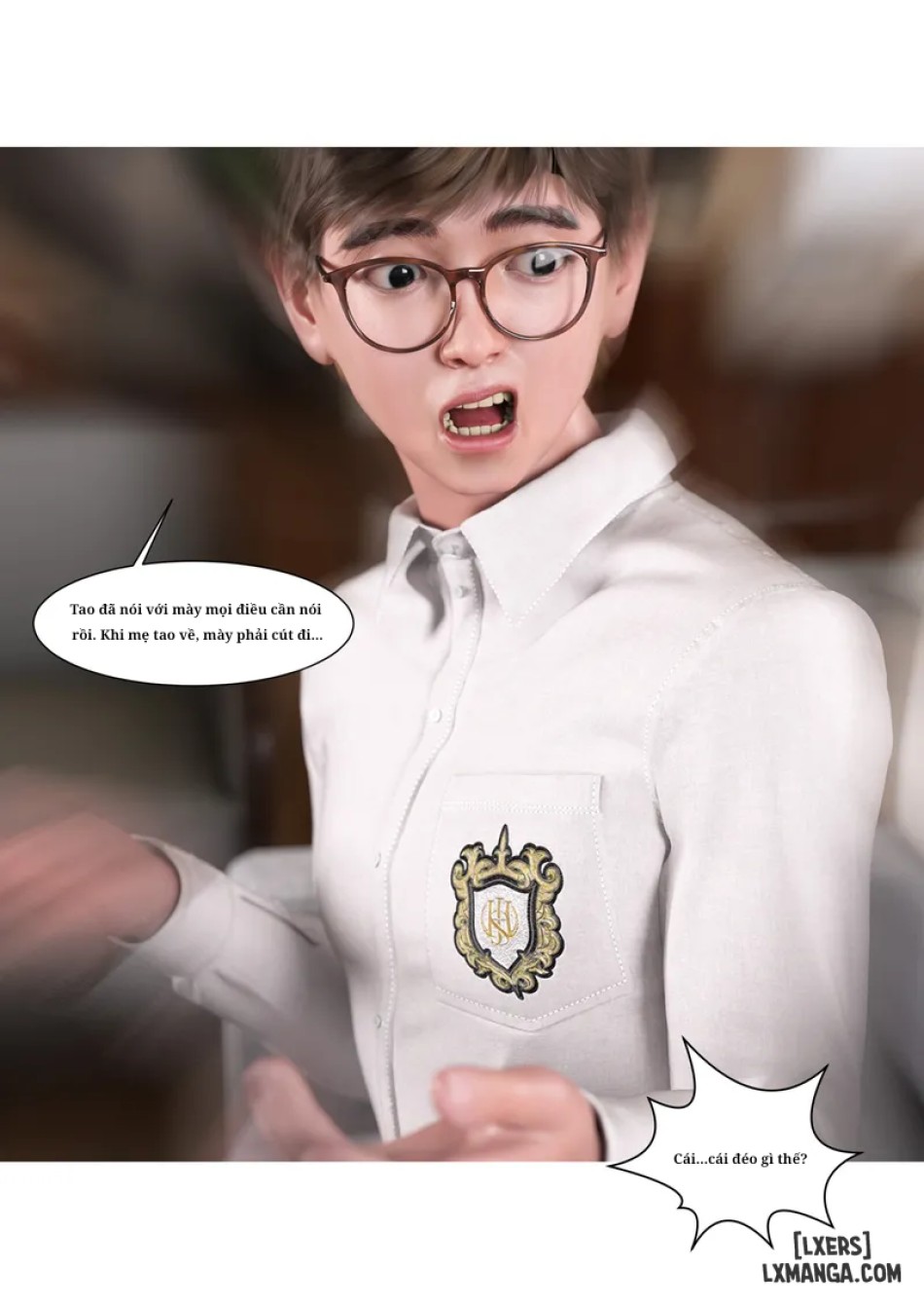 Mẹ tôi bị thằng bạn chơi. 