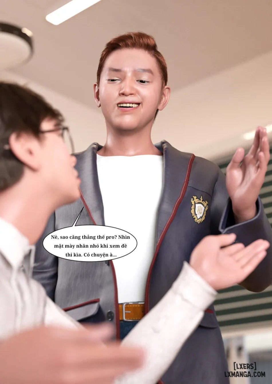 Mẹ tôi bị thằng bạn chơi. 