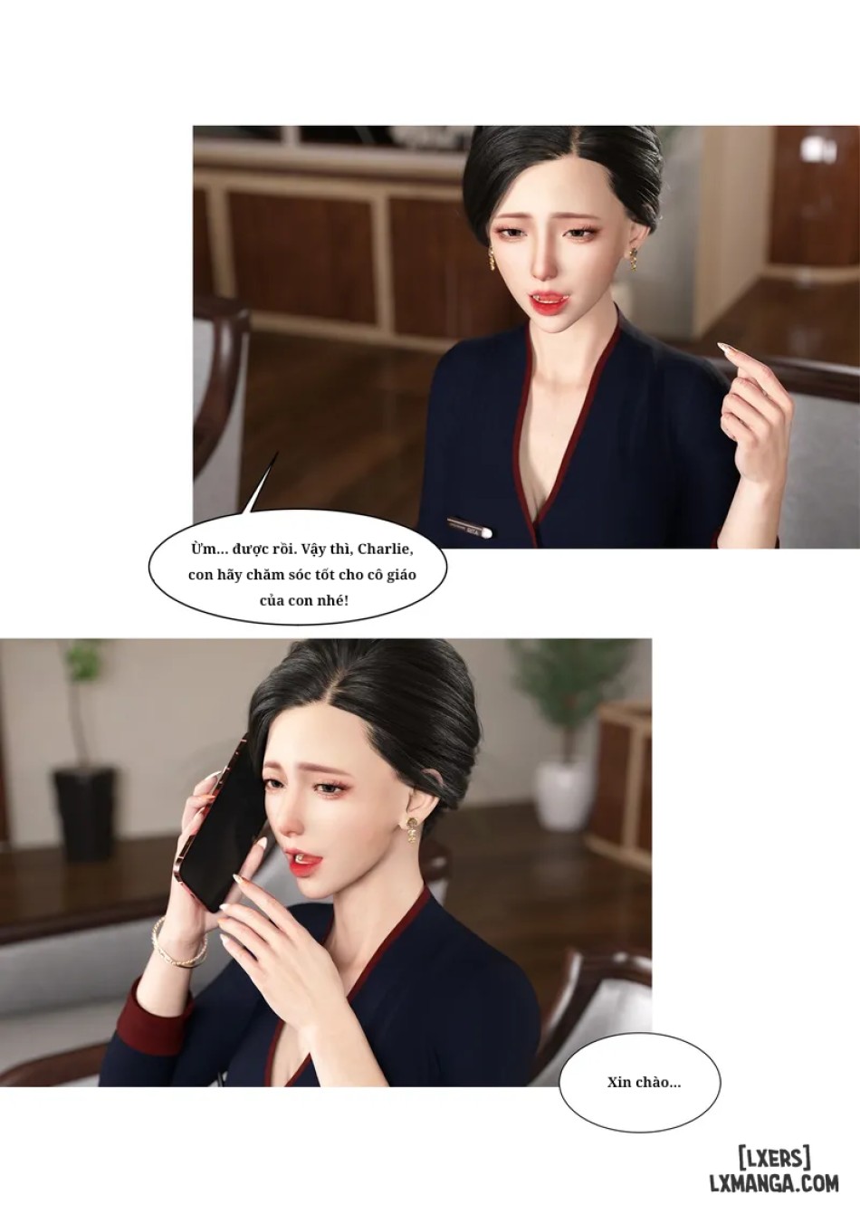 Mẹ tôi bị thằng bạn chơi. 