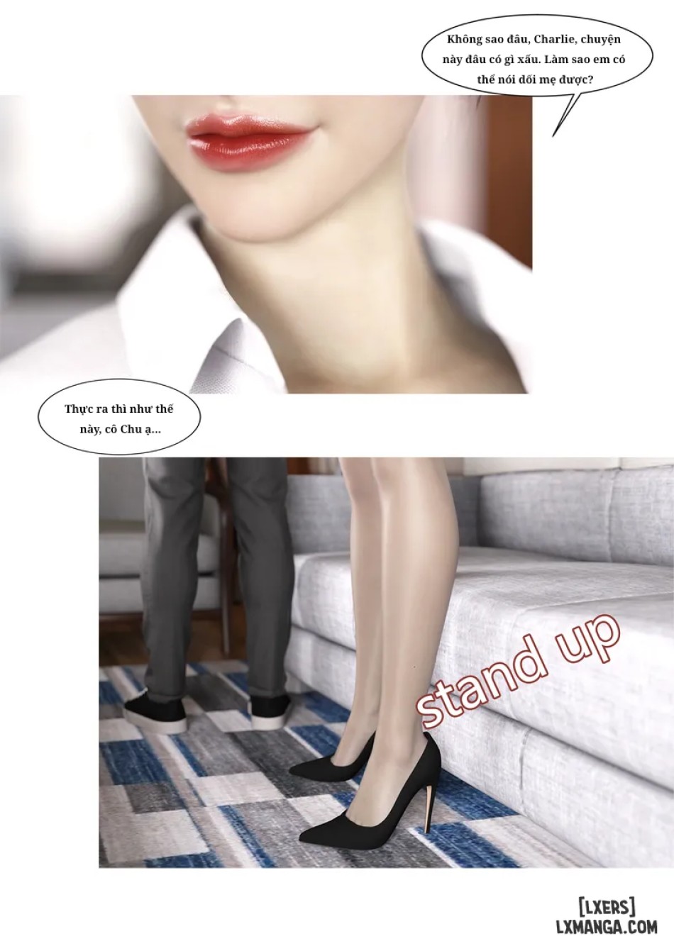 Mẹ tôi bị thằng bạn chơi. 
