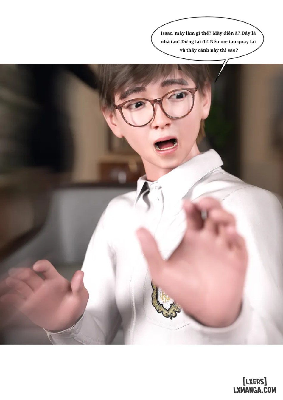 Mẹ tôi bị thằng bạn chơi. 