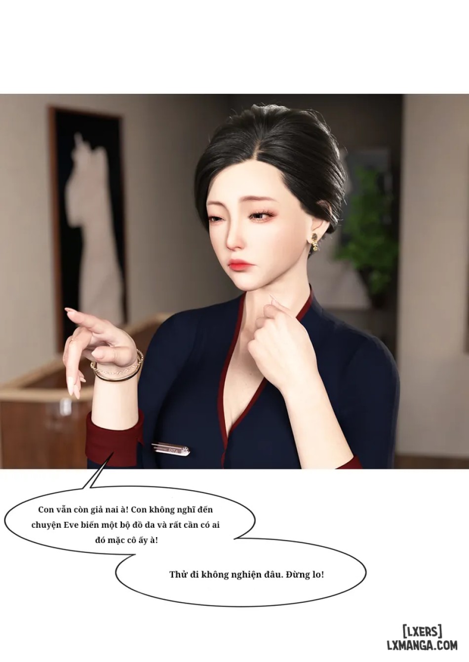Mẹ tôi bị thằng bạn chơi. 