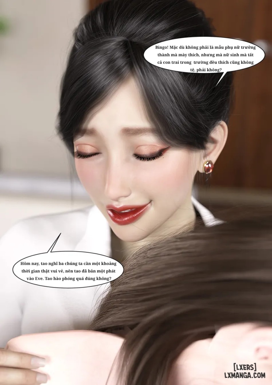 Mẹ tôi bị thằng bạn chơi. 