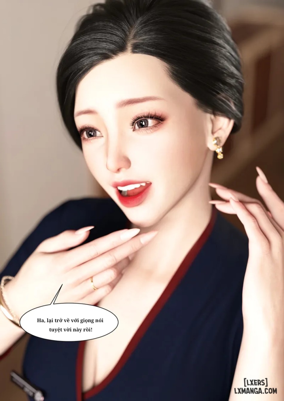 Mẹ tôi bị thằng bạn chơi. 